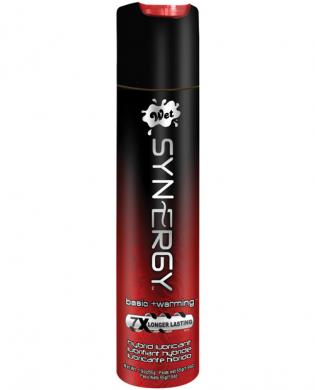 Wet synergy water based silicone warming blend 1.9 oz bottle