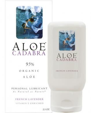 Aloe cadabra organic lubricant – french lavender 2.5 oz bottle