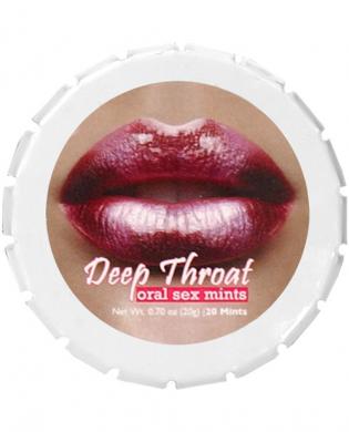 Deep throat mints – tin of 20