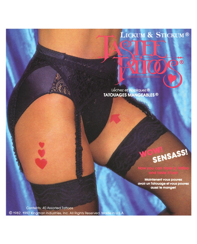 Edible tattoos