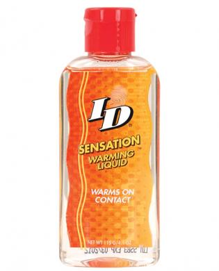 I D sensations warming lotion