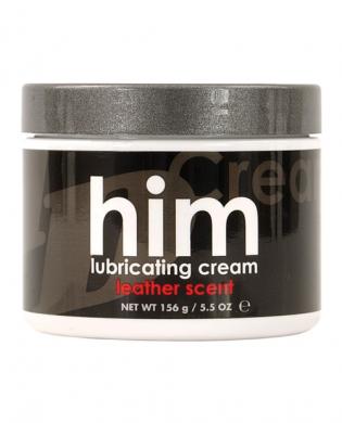 I-d him lubricating cream leather scented – 5.5 oz jar