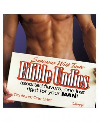 Mens edible undies cherry