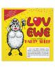 Love ewe, inflatable party sheep
