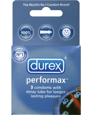 Durex condom performax (3 pack)