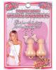 Bachelorette pecker earrings, white