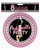 Bachelorette party plates - pack of 8