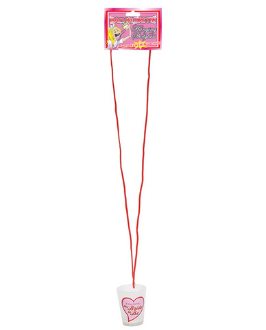 Bachelorette flashing hanging shot glass-shot for me,bride