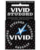 Vivid condoms, studded (ea)