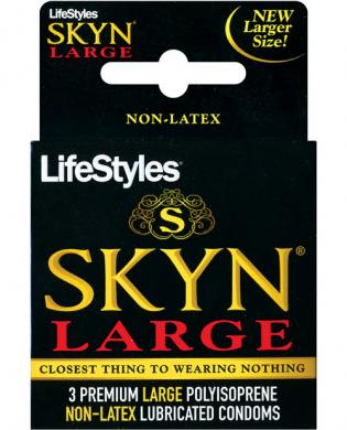 Lifestyles skyn large non-latex – box of 3