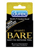 Avanti  bare polyisoprene non-latex condoms 3 pack