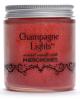 Champagne lights candle with pheromones apple cinnimon