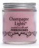 Champagne lights vanilla candle