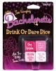The naughty bachelorette drink or dare dice