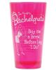 Naughty bachelorette drinking glass