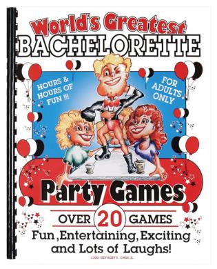 Bachelorette party games book 20 games