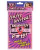 Bachelorette party invitation outta' control