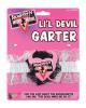 Bachelorette li'l devil garter