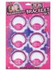 Bachelorette party outta control bracelet set