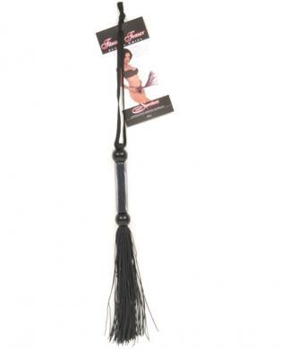 Sportsheets angel whip, black 10in