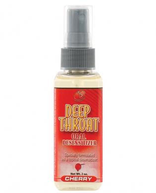 Deep throat desensitizers – 2 oz cherry