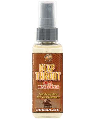 Deep throat desensitizers – 2 oz chocolate