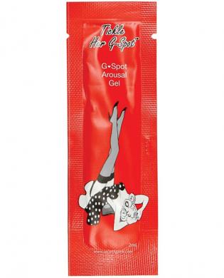 Tickle her g-spot stimulating gel – 2 ml packet ea