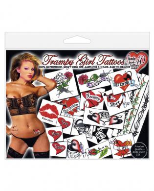 Trampy girl tattoos – 40 tattoos