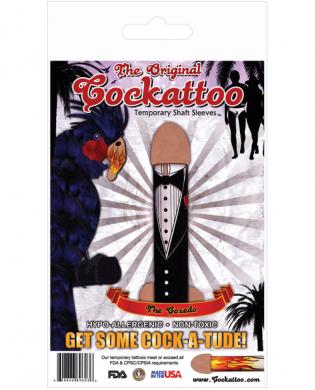 Cockattoo temporary penis tattoos – the coxedo