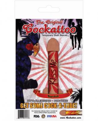 Cockattoo temporary penis tattoos – lipsdick