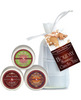 Earthly Body 2011 Holiday Candle Trio Gift Bag - 2 Oz Guavalava, Home Baked And Harvest Moon