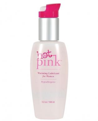 Hot pink lube – 3.3 oz pump bottle