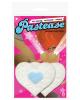 Pastease something blue baby blue w/big white heart o/s