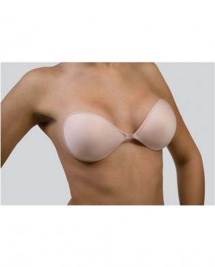Dare to bare bra – no straps, no back-adhesive bra nude c-cup