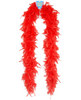 Feather Boa 72in - Red