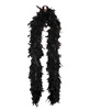 Medium Weight Feather Boa - Black