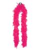 Heavy weight chandelle boa - shocking pink
