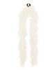 Heavy Weight Chandelle Boa - White
