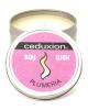 Ceduxion soy wax candle in a tin, plumeria