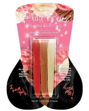 Neapolitan play pens – chocolate, strawberry, and vanilla