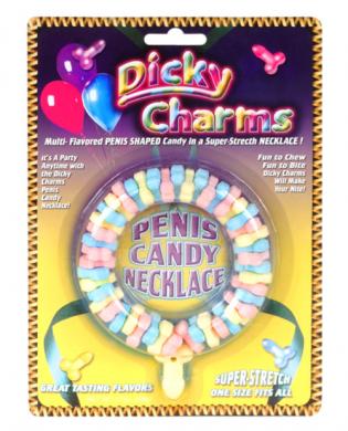 Penis candy necklace