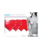 Moulin rouge pasties - red small heart 2 pack