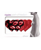Hot Lips Pasties - Red Small Heart 2 Pack