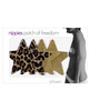 Domenico Pasties - Tan Leopard Small Star 2 Pack