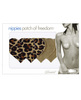 Domenico Pasties - Tan Leopard Small Heart 2 Pack