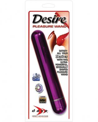 Desire 8in pleasure wand – lavender