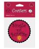 Bachelorette fun naughty girl/single til sunrise coasters