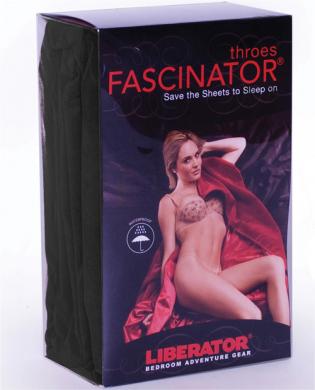Liberator fascinator throes – black