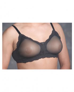 Transform see-through bra – black 38c