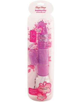 Blush butterfly stroker – pink